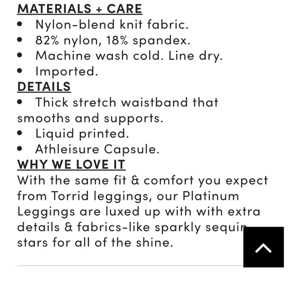 Black and multicoloured stars leggings [Torrid] - Picture 5 of 9